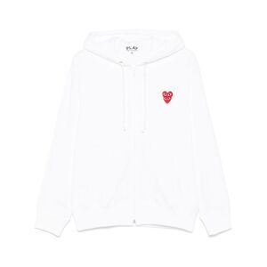 Comme Des Garçons Play White Sweaters & Knitwear - Hoodies Men